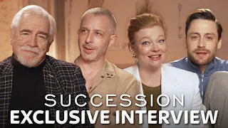 The Cast of Succession Talk About Season 4 & The Roys | Succession