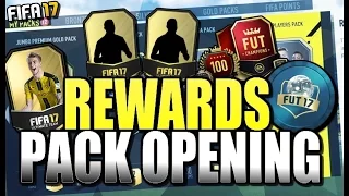Fifa 17 Fut Champions Pack opening ouro 1