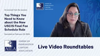 Top Things You Need to Know about the New USCIS Final Fee Schedule Rule