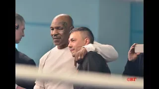 Мастер-класс Майка Тайсона и Кости Цзю. Master class Mike Tyson and Kostya Tszyu.