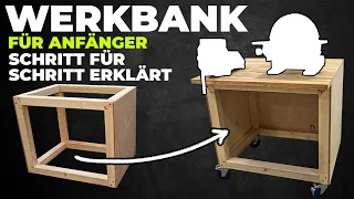 Teil 1: (Anleitung) kleine Werkbank selber bauen - das kann JEDER!