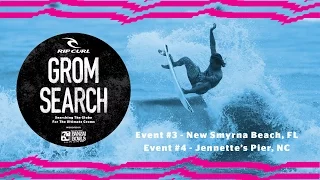 2016 Rip Curl GromSearch presented by Banzai Bowls | Events #3 and #4