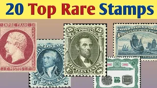 Most Expensive Stamps In The World - Part 8 | Top 20 Rare Postage Stamps