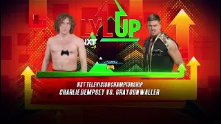 CHARLIE DEMPSEY VS GRAYSON WALLER | NXT T.V. CHAMPIONSHIP | MAY 4/4 (NXT) WWE 2K23