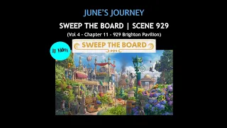 June’s Journey 929🧹SWEEP THE BOARD Scene 929 (8 steps)