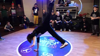 final 14-17 bboy Dan Fox vs Puffy vs Прайм - брейкданс батл WINTER WARS 2020