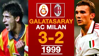 Galatasaray Milan 3-2 1999 - MALDİNİ'NİN SAMİ YEN'DE 25.000 SEYİRCİ OLDUĞUNA İNANAMADIĞI MAÇ