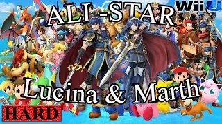 Super Smash Bros. U - All Star Hard Co-Op Lucina & Marth