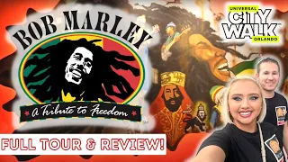 Bob Marley- A Tribute To Freedom Restaurant- Universal Orlando's City Walk: FULL Tour & Review 2023