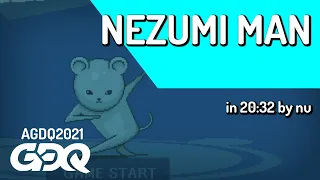 Nezumi Man by nu in 20:32 - Awesome Games Done Quick 2021 Online
