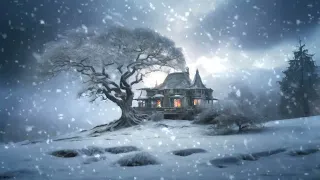 Howling Wind.Wind Sounds for Sleeping.Winter Storm. Snowstorm Ambience.