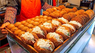 Street vegetable bread, croquettes, and donuts of memories eaten in difficult times in Korea