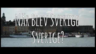 När blev Sverige "Sverige"? Vi har just firat 500 år...