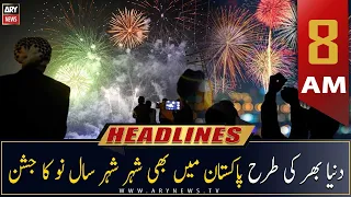 ARY News | Prime Time Headlines | 8 AM | 1st January 2023