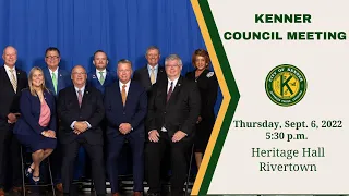 Kenner City Council Meeting  10/6/22