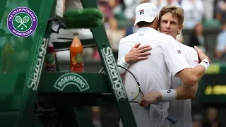 John Isner vs Kevin Anderson SF Highlights | Wimbledon 2018