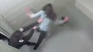 Woman's Face Shattered By Cop In Cell Following DUI [GRAPHIC VIDEO]