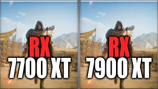 RX 7700 XT vs RX 7900 XT Benchmarks - Tested in 20 Games