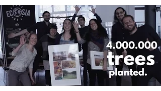 Ecosia planted 4 million trees: a thank you message