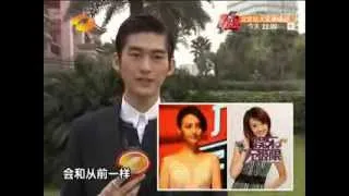 [news] 2012 翰爽 Zhang Han defends Zheng Shuang against plastic surgery rumors