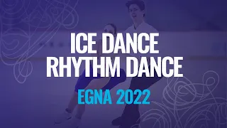 LIM / QUAN (KOR) | Ice Dance Rhythm Dance | Egna - 2022 | #JGPFigure