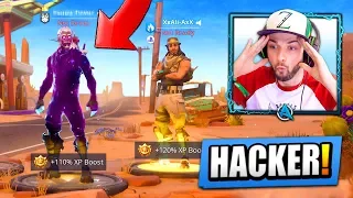 I found a HACKER with *UNRELEASED* Fortnite skins...