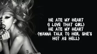 Lady GaGa - Monster - Lyrics on screen