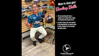 Tip Tuesday with Amleto Monacelli- When to clean your bowling balls