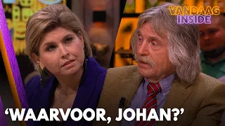 Angela de Jong trekt keutel over Johnny de Mol niet in: ‘Waarvoor, Johan?’ | VANDAAG INSIDE