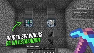 🏃 RAIDEO la BASE SECRETA de un ESTAFADOR en Minecraft