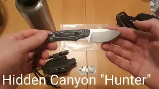 Benchmade Hidden Canyon Hunter - Mini EDC and survival blade