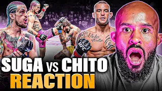 "SUGA Is The REAL DEAL!" | SUGA vs CHITO, POIRIER INSTANT REACTION!