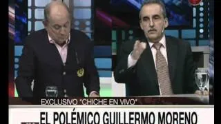 Canal 26 -EXCLUSIVO en"Chiche en vivo" el polémico Guillermo Moreno-Parte 1