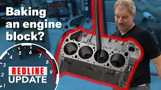 Our Chrysler 440 block gets cleaned and stored for machining | Redline Update #85