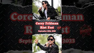 Corey Feldman at Riot Fest 2023 #Shorts