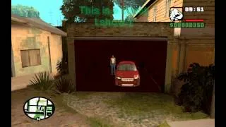 Gta san andreas:How to place the car into the game