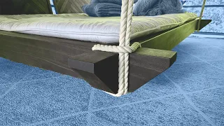 How to build a DIY Hanging Bed