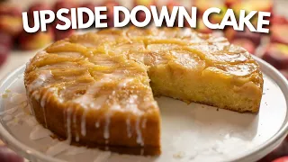 This Is Truly The BEST Caramel Apple Cake | Apple Upside Down Cake