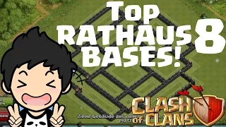 TOP RATHAUS 8 BASES! || CLASH OF CLANS || Let's Play CoC [Deutsch/German HD]