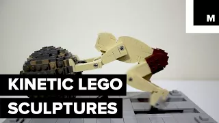 Lego Kinetic Sculptures