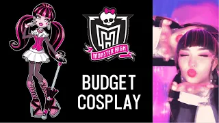 DIY monster high draculaura cosplay - COSPLAY ON A BUDGET