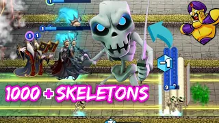 Castle Crush - So many Skull Queen's makes Ultra speed Skeletons! - Castle Crush Gameplay