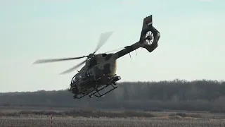 Serbian H145M locally developed unguided weapons integration testing