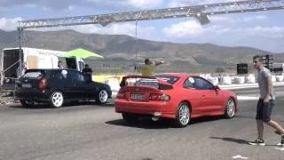 DRAG DAY Μεσολογγίου (Toyota Corolla 4WD-Toyota Celica GT4)