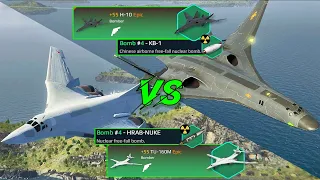 BUFFED | Tu-160M VS H-10 | Bomber Comparison | Modern Warships