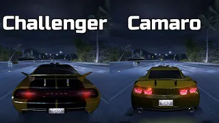 Dodge Challenger vs Chevrolet Camaro - Need for Speed Carbon (Drag Race)