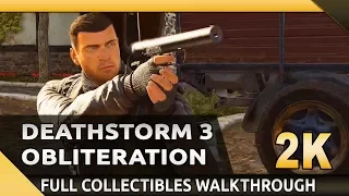 Sniper Elite 4 (PC) - Deathstorm Part 3: Obliteration - All Collectibles/Optional Objectives (1440p)