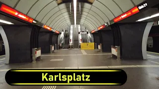 U-Bahn Station Karlsplatz - Vienna 🇦🇹 - Walkthrough 🚶