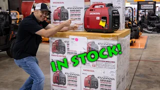 Honda EU2200i Generators are HERE