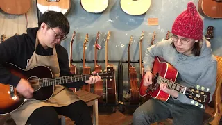 Martin CEO-7 & Gibson Hummingbird Quilt "시작됐네" 연주 조일건,인재현/원미사운드